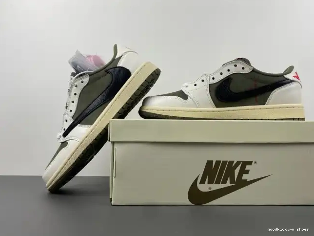 Cheap X OG MEDIUM LOW 1 AIR JORDAN OLIVE DM7866-200 TRAVIS SCOTT 0523